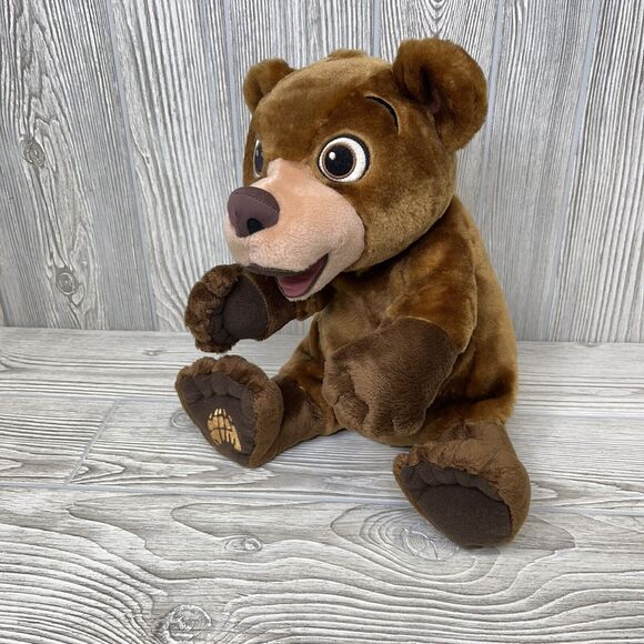 Brother Bear Tumble n' Laugh Electronic Koda Plush Disney Hasbro 2003 TESTED! - Picture 1 of 14
